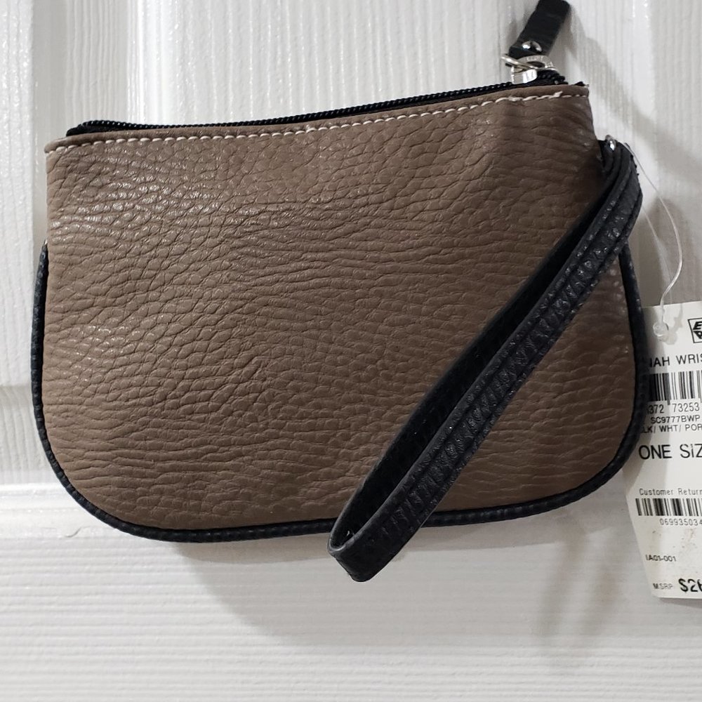 Style & Co Hannah Faux Leather Wristlet Coin Purse - Picture 4 of 6